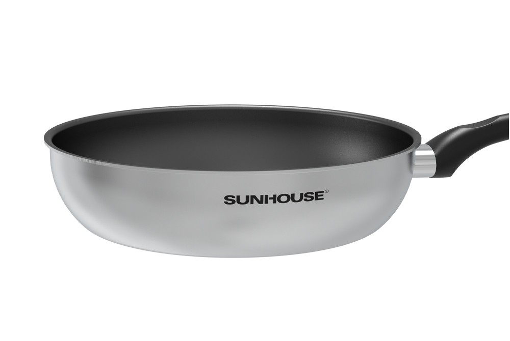 Chảo inox nguyên khối Sunhouse Desire DE24M (Phi 24)